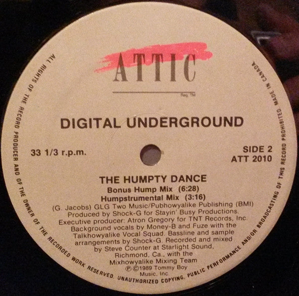 Digital Underground - The Humpty Dance - 1989