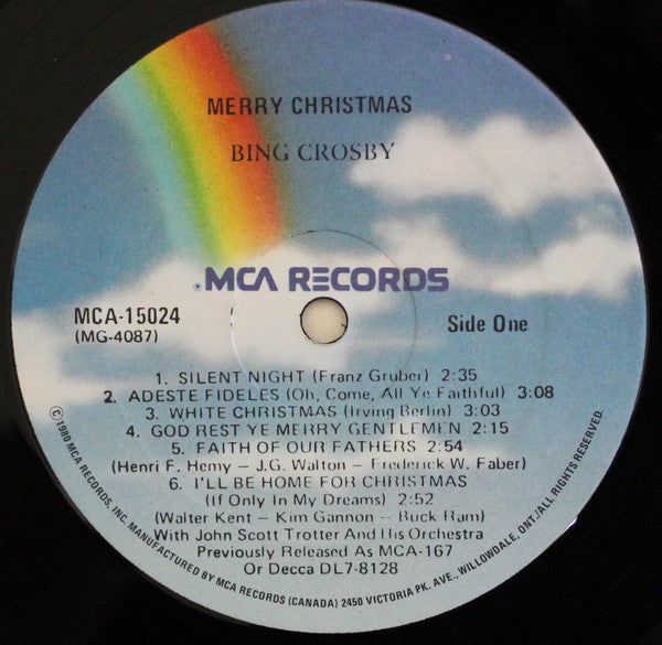 Bing Crosby - Merry Christmas - 1980