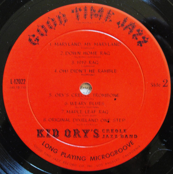 Kid Ory And His Creole Jazz Band - Tailgate! - 1957