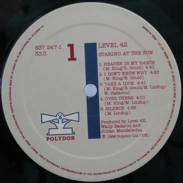 Level 42 - Staring At The Sun