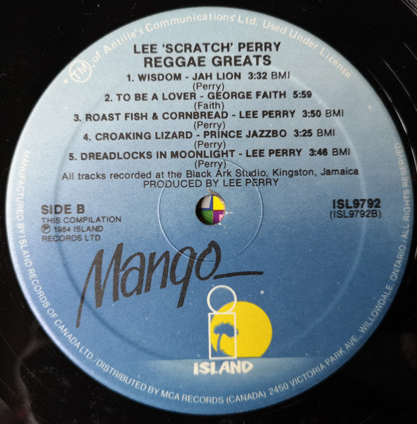 Lee Perry - Reggae Greats - 1985