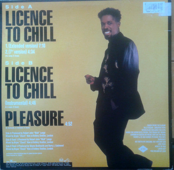 Billy Ocean - Licence To Chill