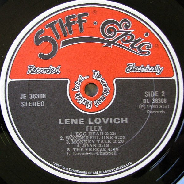Lene Lovich - Flex - 1980