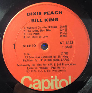 Bill King - Dixie Peach - 1974