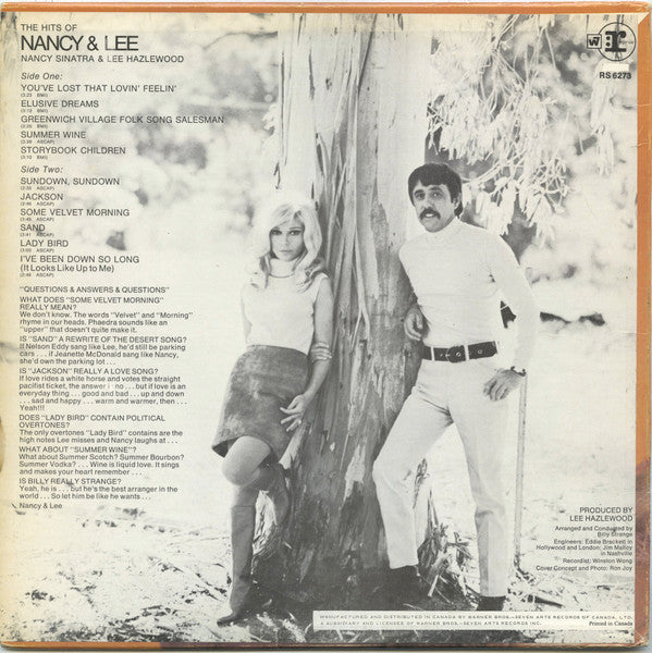 Nancy Sinatra & Lee Hazlewood - Nancy & Lee - 1968