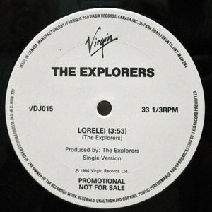 Explorers (2), The - Lorelei (Extended Mix) / You Go Up In Smoke - 1985