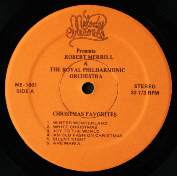 The Royal Philharmonic Orchestra - Christmas Favorites Vinyl Record