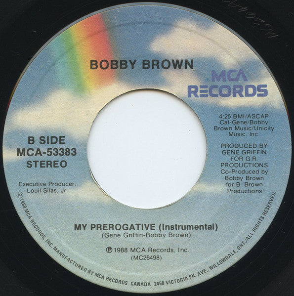 Bobby Brown - My Prerogative - 1988