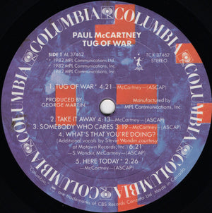 Paul McCartney - Tug Of War - 1982