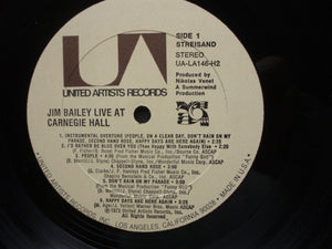 Jim Bailey - Live At Carnegie Hall