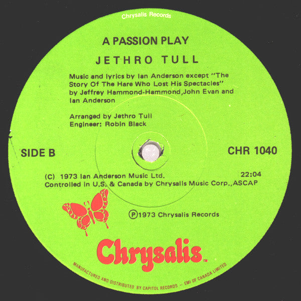 Jethro Tull - A Passion Play -