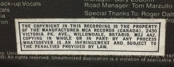 Law - Breakin' It - 1977