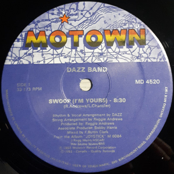 Dazz Band - Swoop (I'm Yours) - 1983