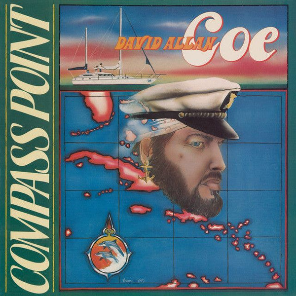 David Allan Coe - Compass Point Vinyl Record