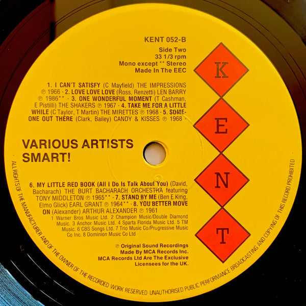 Various - Smart! - 1986