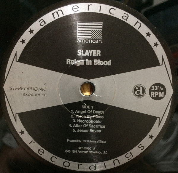Slayer - Reign In Blood - 2013
