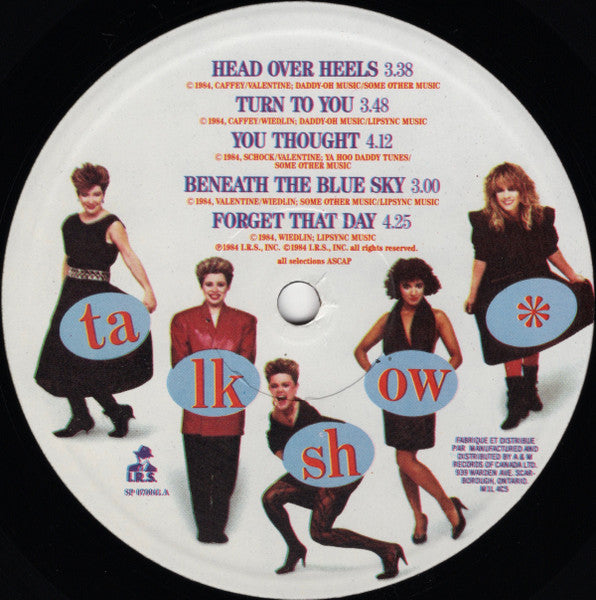 Go-Go's - Talk Show - 1984