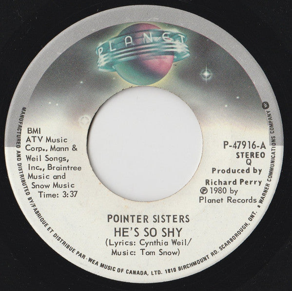 Pointer Sisters - He's So Shy