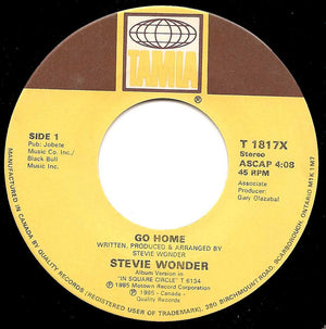 Stevie Wonder - Go Home Vinyl Record