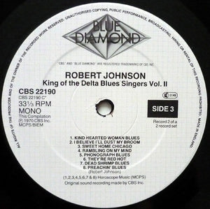 Robert Johnson - King Of The Delta Blues Singers Volumes 1 & 2 - 1985