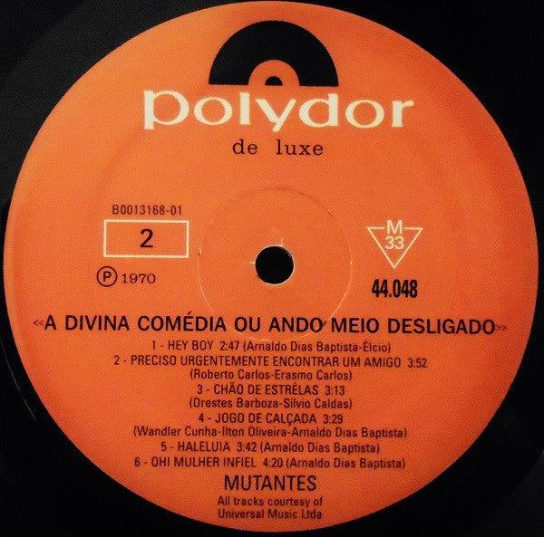 Os Mutantes - A Divina Comédia Ou Ando Meio Desligado - 2010