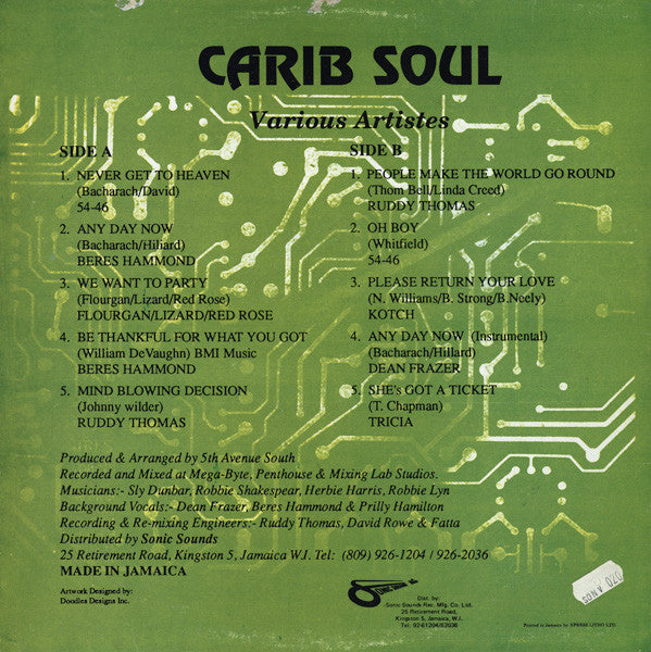 Various - 5th Avenue South Presents Carib Soul