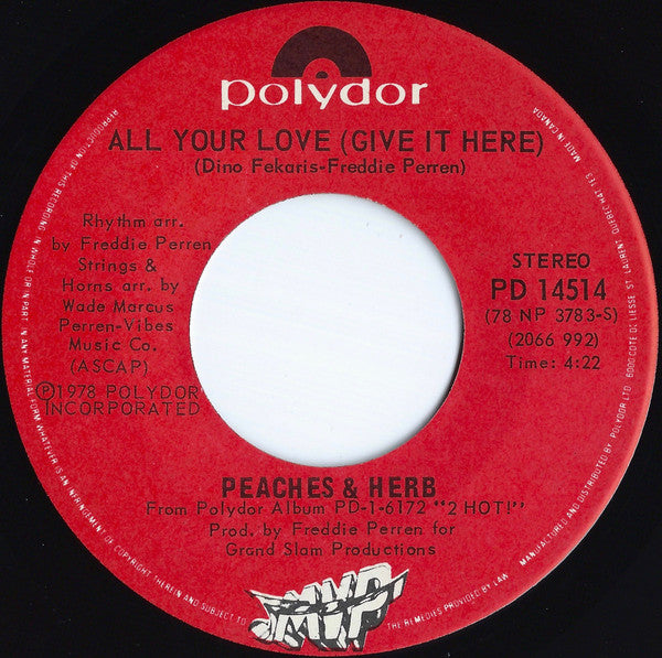 Peaches & Herb - Shake Your Groove Thing - 1978