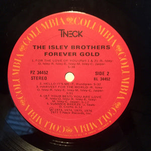 The Isley Brothers - Forever Gold Vinyl Record