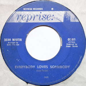 Dean Martin - Everybody Loves Somebody / A Little Voice - 1964