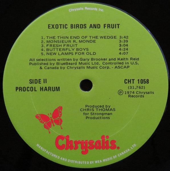 Procol Harum - Exotic Birds And Fruit