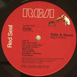 "Zorba" Original Cast - Zorba - Cast Recording