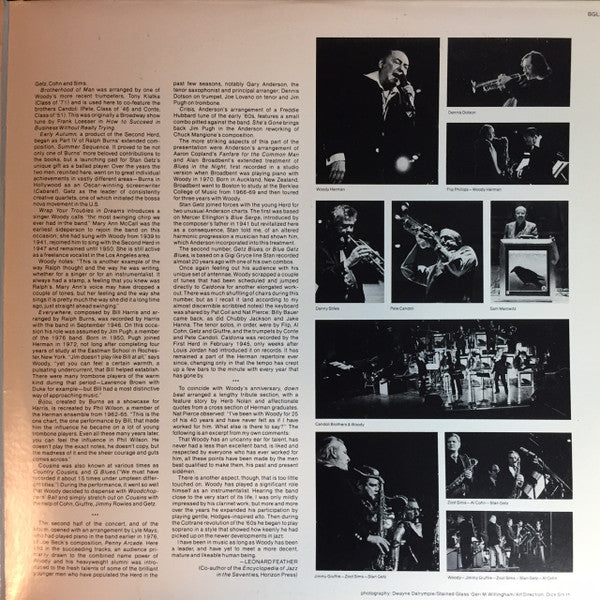 Woody Herman & The New Thundering Herd - The 40th Anniversary, Carnegie Hall Concert - 1977