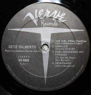 Stan Getz / João Gilberto Featuring Antonio Carlos Jobim - Getz / Gilberto - 1973