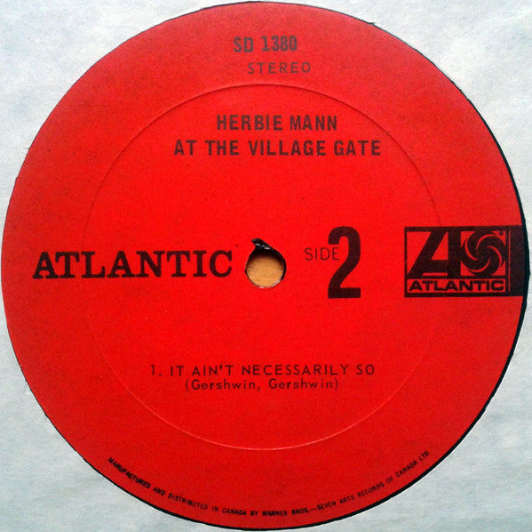Herbie Mann - Herbie Mann At The Village Gate -