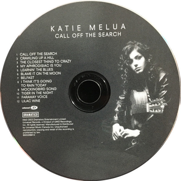 Katie Melua - Call Off The Search (CD) - 2004