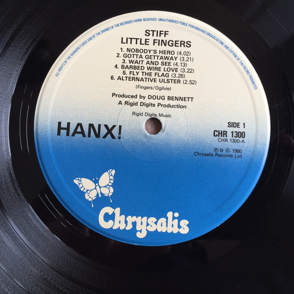 Stiff Little Fingers - Hanx!