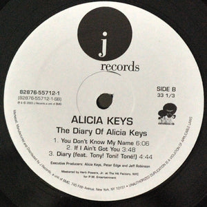 Alicia Keys - The Diary Of Alicia Keys Vinyl Record