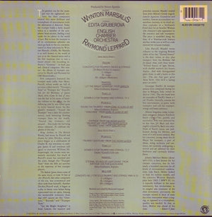 Wynton Marsalis, Edita Gruberova, Raymond Leppard / English Chamber Orchestra / Johann Friedrich Fasch, Georg Friedrich Händel, Giuseppe Torelli, Henry Purcell, Johann Melchior Molter - Wynton Marsalis Plays Handel, Purcell, Torelli, Fasch, Molter - 1984