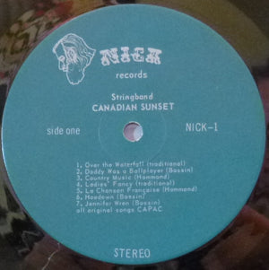 Stringband - Canadian Sunset - 1974