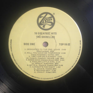 Shirelles, The - 16 Greatest Hits - 1977