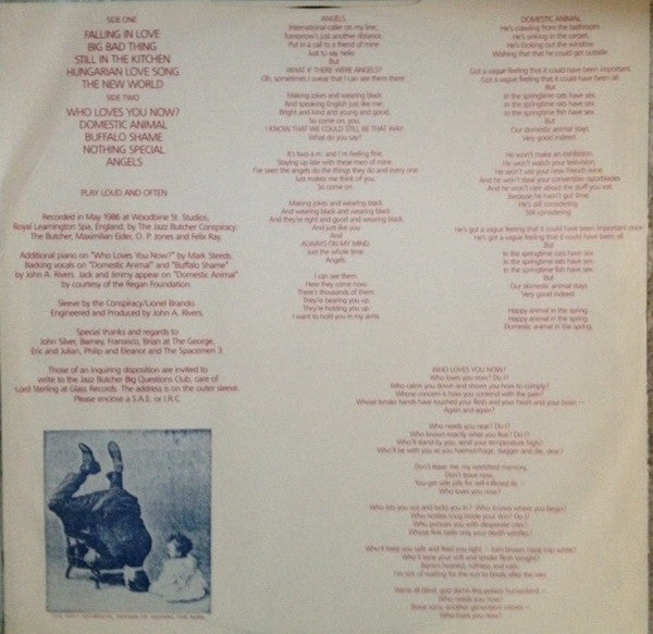 Jazz Butcher, The - Distressed Gentlefolk / The Conspiracy L.P. - 1986