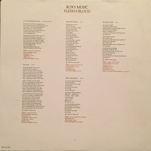 Roxy Music - Flesh + Blood