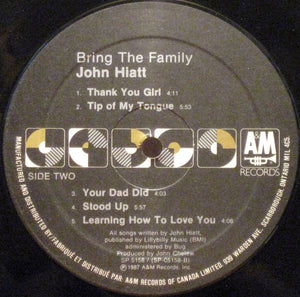 John Hiatt - Bring The Family - 1987