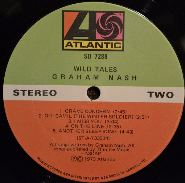 Graham Nash - Wild Tales - 1973