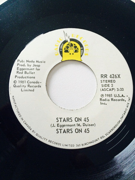 Stars On 45 - Stars On 45 - 1981