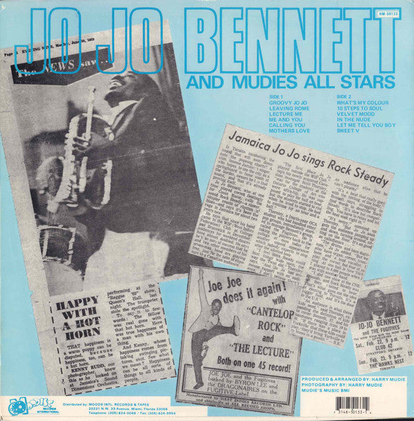 Jo Jo Bennett - Groovy Joe