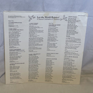 Tom Howard With Cathedral Choir Of The First Presbyterian Church Of Hollywood, The And The Maranatha! Children's Chorus - Let The World Rejoice! - A Musical Celebration Of Christmas - 1984