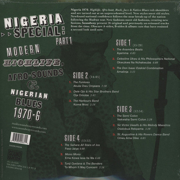 Various - Nigeria Special: Part 1 (Modern Highlife, Afro-Sounds & Nigerian Blues. 1970-76) - 2008