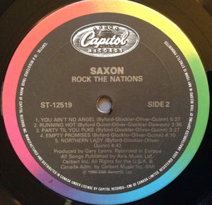 Saxon - Rock The Nations - 1986