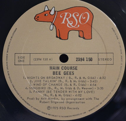 Bee Gees - Main Course Vinyl Record